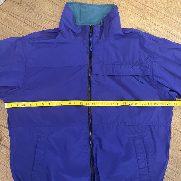 Vintage 90s 1993 REI Versatech Rain Windbreaker Anorak Full Zip Jacket Sz L - Picture 4 of 14
